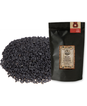 SEZAM CZARNY ŁUSKANY 1 KG CZYSZCZONY INDIE